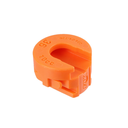 Volume Spacer, 10cc, Orange, 36 Float NA2, Each