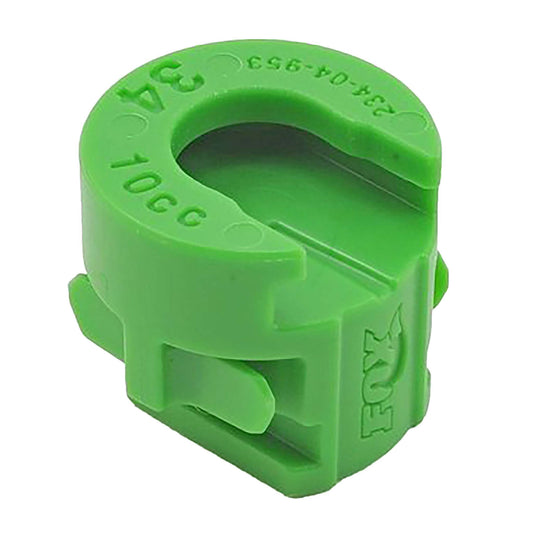 Volume Spacer, 10cc, Green, 34 Float NA2, Bag/5