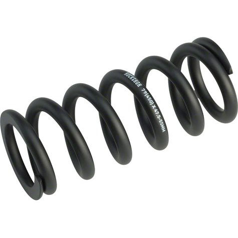 Steel Metric Coil Spring 174mm (67.5-75mm) 550#, Black