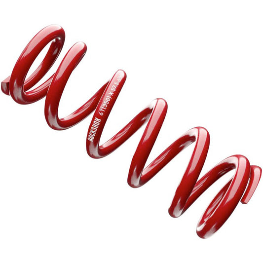 Steel Metric Coil Spring 151mm (57.5-65mm) 400#, Red