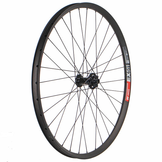 {"size"=>"27.5\"", "front/rear"=>"front", "rim"=>"DT Swiss EX511", "hub"=>"Bitex BX211F IS Disc", "axle/spacing (mm)"=>"15x100 TA", "hole"=>"32h", "spoke"=>"DB", "nipple"=>"brass", "color"=>"black", "weight"=>"915g"}